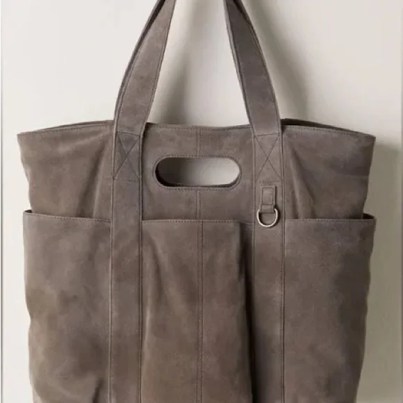 Free People Suede Caravan Tote NWOT❤️ - Picture 4 of 7